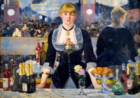 Édouard Manet - A Bar at the Folies-Bergère, 1882, Bluebird, 2021