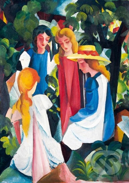 August Macke - Four Girls, 1913, Bluebird, 2021