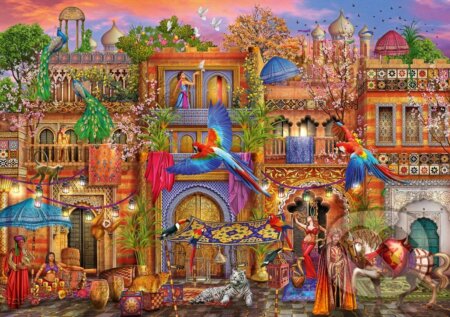 Arabian Street - puzzle z kategorie Umělecké