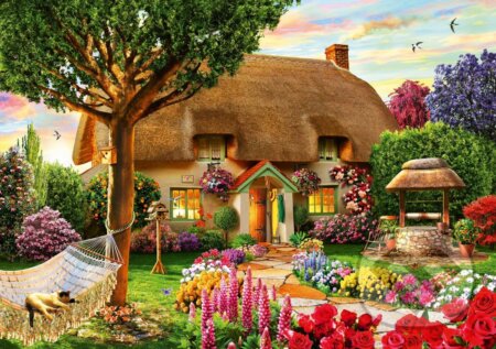 Puzzle: Thatched Cottage (Bluebird). Bluebird, 2021