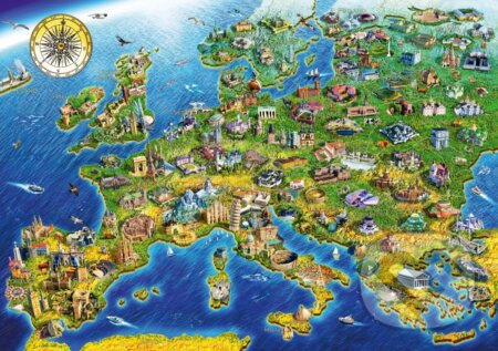 European Landmarks - puzzle z kategorie Umělecké