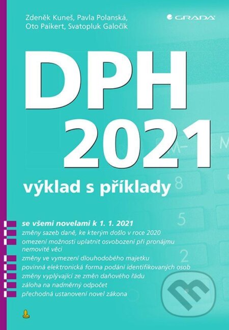 DPH 2021 - Zdeněk Kuneš, Pavla Polanská, Svatopluk Galočík, Grada, 2021