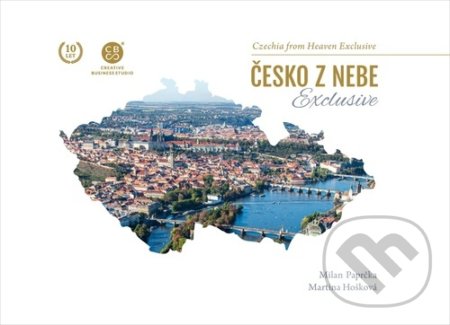 Česko z nebe Exclusive - Milan Paprčka, Martina Hošková, Malované Mapy, 2021