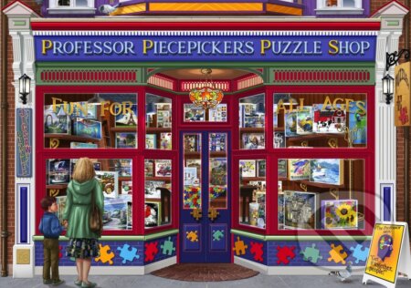 Puzzle: Professor Puzzles (Bluebird). Bluebird, 2021