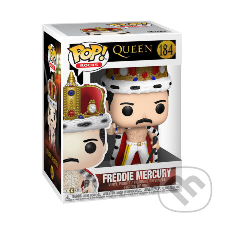 Funko POP! Rocks: Freddie Mercury King, Magicbox, 2021