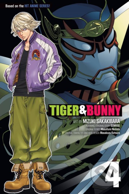 Tiger & Bunny Vol. 4 - Masafumi Nishida, Masakazu Katsura (ilustrátor), Mizuki Sakakibara (ilustrátor), Viz Media, 2014