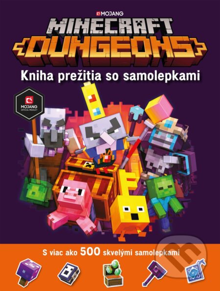 Minecraft Dungeons: Kniha prežitia so samolepkami, Egmont SK, 2021