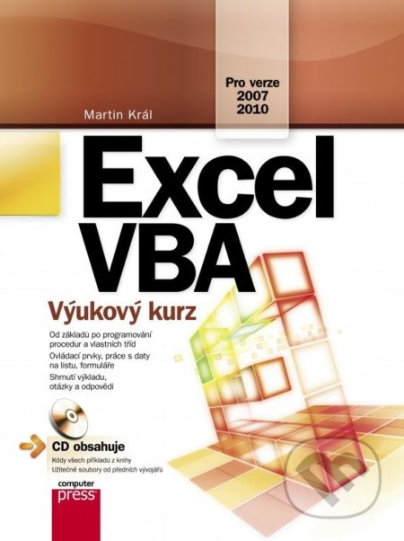Excel VBA - Martin Král, Computer Press, 2012
