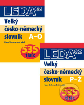 Velký česko-německý slovník (1 + 2 díl) - Hugo Siebenschein - kniha z kategorie Jazykové učebnice a slovníky