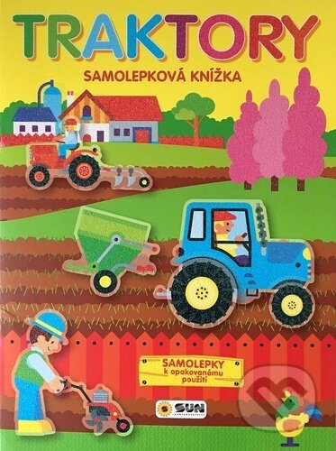 Traktory - Samolepková knížka, SUN, 2021