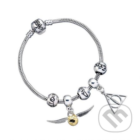 Náramek s přívěsky Harry Potter, kovový