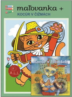Kocúr v čižmách (maľovanka + CD) - audiokniha z kategorie Pohádky