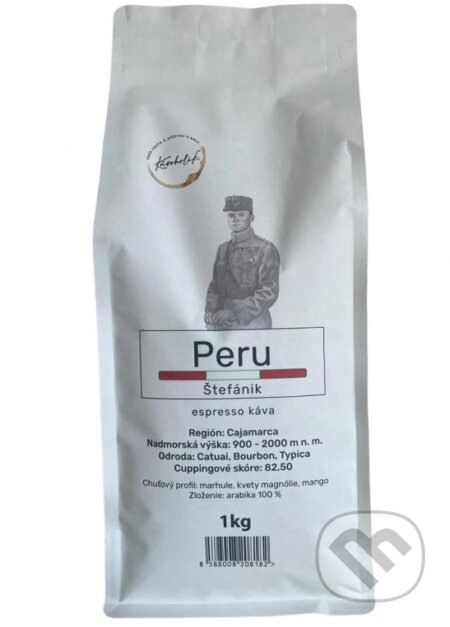 Káva Štefánik Peru (1000g)