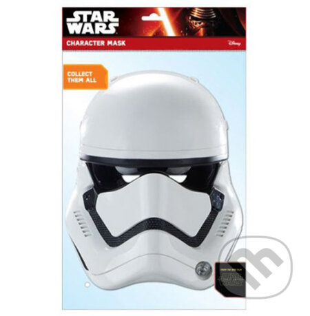 Papierová maska na tvár Star Wars: StormTrooper, , 2016