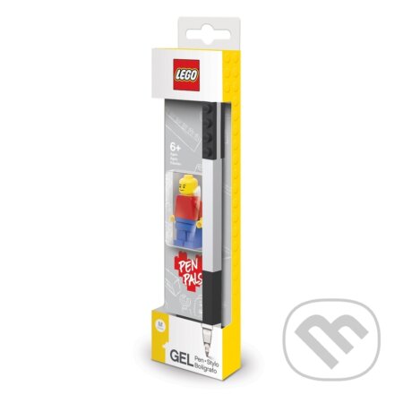 LEGO Gelové pero s minifigurkou, černé, LEGO, 2021