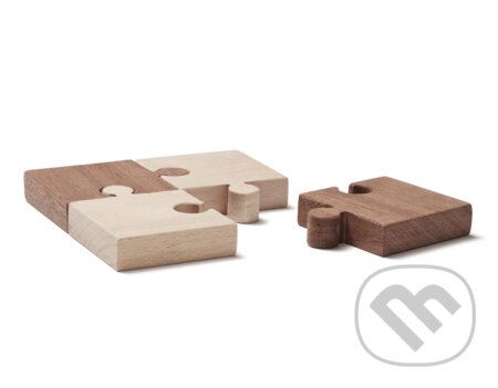 Puzzle drevené 4 ks Neo, Kids Concept, 2021