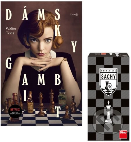 Dámsky gambit + Hra Šachy (Kolekcia) - Walter Tevis, 