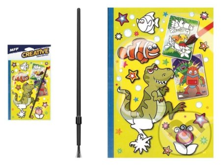 Malování vodou pro kluky - kniha z kategorie Omalovánky