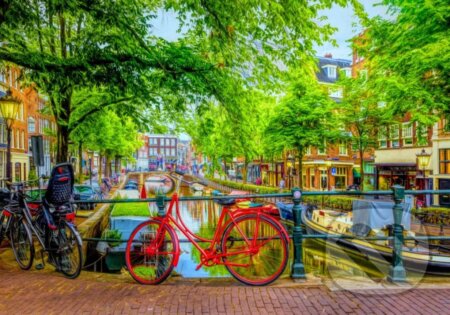 The Red Bike in Amsterdam, Bluebird, 2021