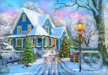 Christmas at Home - Dominic Davison, Bluebird, 2021