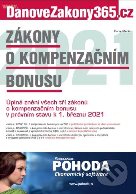 E-kniha: Zákony o kompenzačním bonusu 2021 (Autorský kolektív)