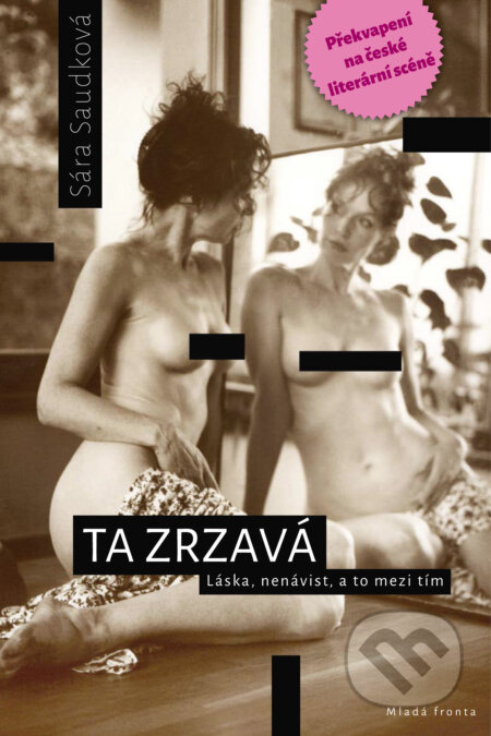 E-kniha: Ta zrzavá - Láska, nenávist, a to mezi tím (Sára Saudková). Mladá fronta, 2015