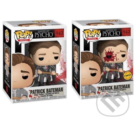 Funko POP Movies: American Psycho - Patrick w/Axe (s možností CHASE verze) (Funko). Funko, 2021