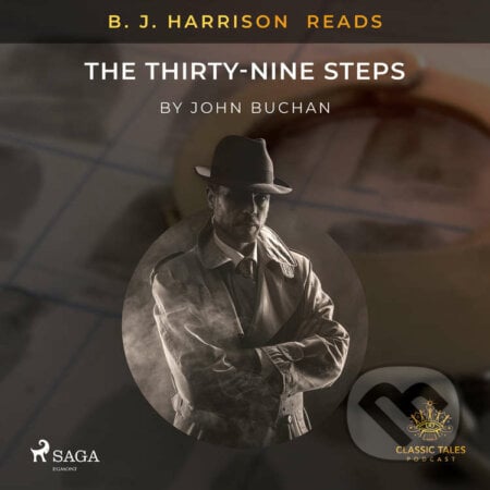 B. J. Harrison Reads The Thirty-Nine Steps (EN) - John Buchan, Saga Egmont, 2021