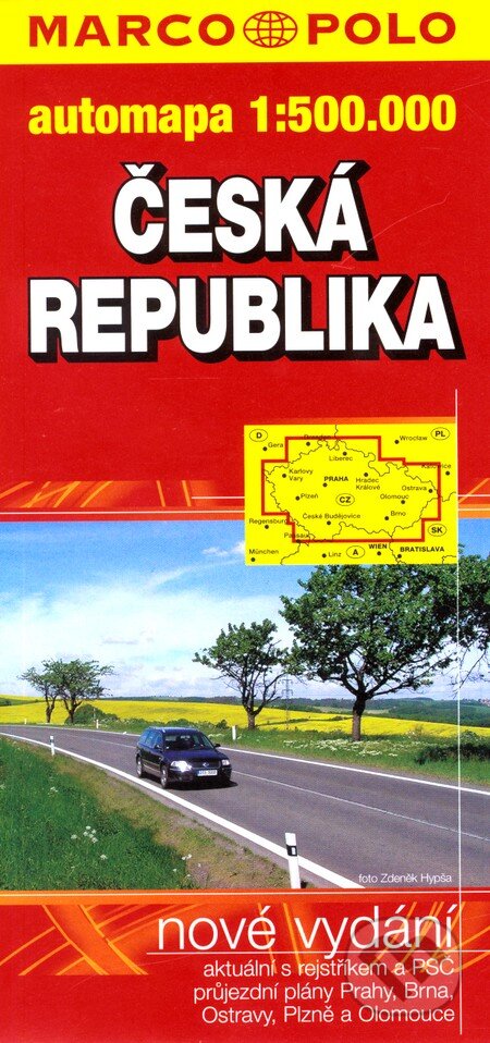 Česká republika 1:500 000, Marco Polo, 2012