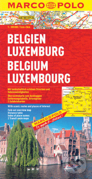 Belgien, Luxemburg 1:300 000, Marco Polo