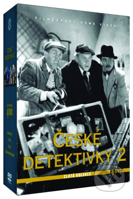 České detektivky 2 - Zlatá kolekce, Filmexport Home Video, 2021