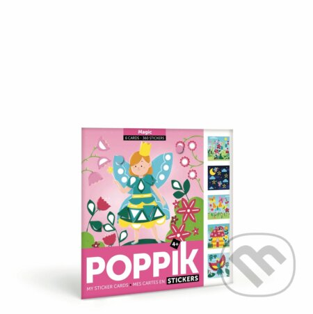 Kreatívne samolepkové karty Rozprávkové