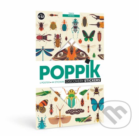 HMYZ - vzdelávací samolepkový plagát - hra z kategorie Vzdělávací hry