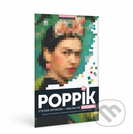 Frida Kahlo (Portrét) - samolepkový plagát