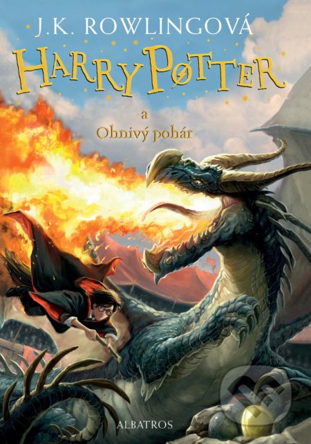 Harry Potter a Ohnivý pohár - J.K. Rowling, Albatros CZ, 2021