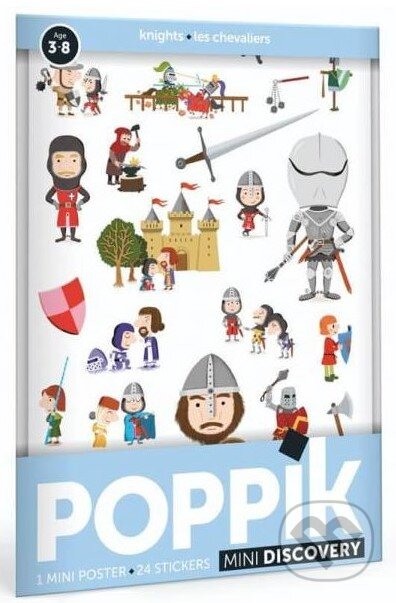 Snímateľné samolepky Rytieri