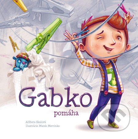 Gabko pomáha - Alžbeta Skálová, Marek Mertinko (ilustrátor), Fortuna Libri, 2021