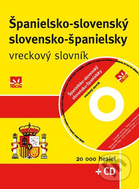Španielsko-slovenský a slovensko-španielsky vreckový slovník + CD, Príroda, 2010