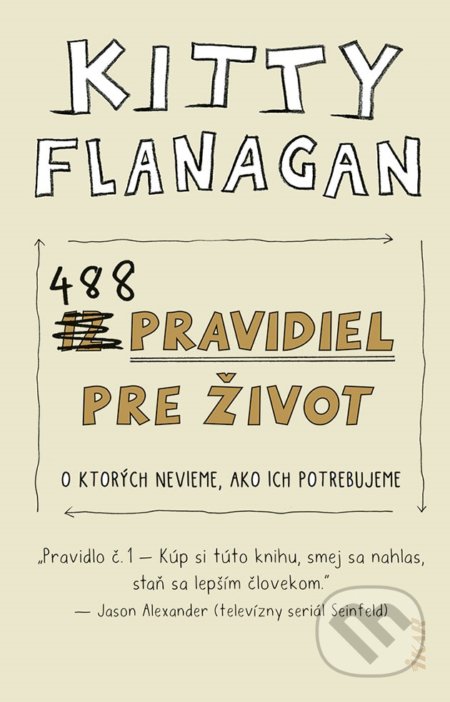 488 pravidiel pre život - Kitty Flanagan, Ikar, 2021