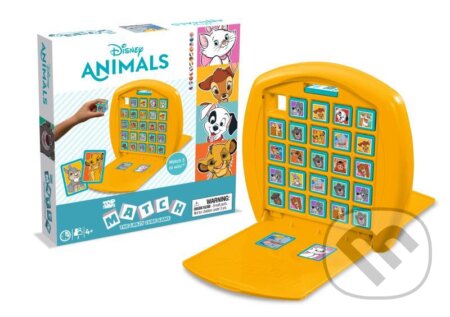 Hra Match: Disney zvířátka - hra z kategorie Vzdělávací hry