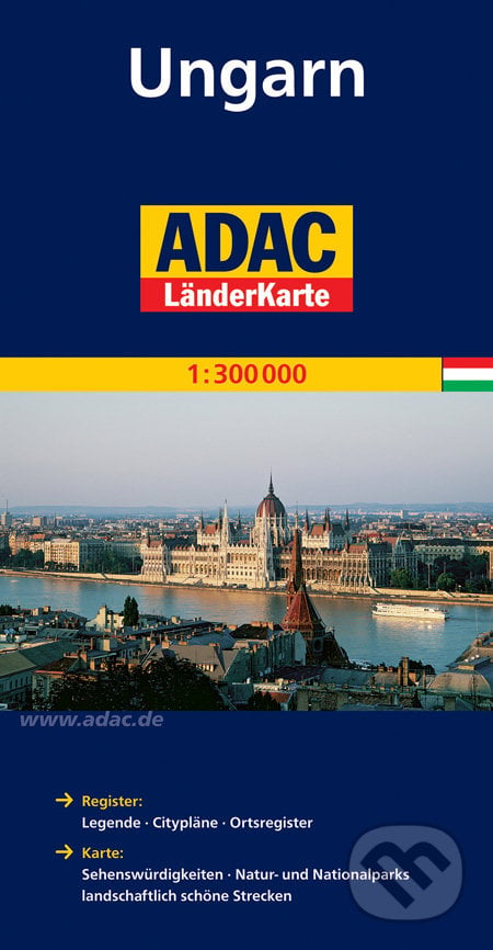 Ungarn 1:300 000, MAIRDUMONT