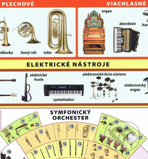 Hudobné nástroje - Petr Kupka a kol. - kniha z kategorie Pro děti