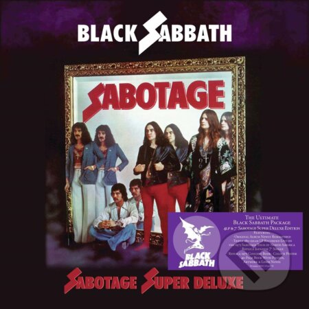 Black Sabbath: Sabotage (Super Deluxe Box Set) LP - Black Sabbath, Hudobné albumy, 2021
