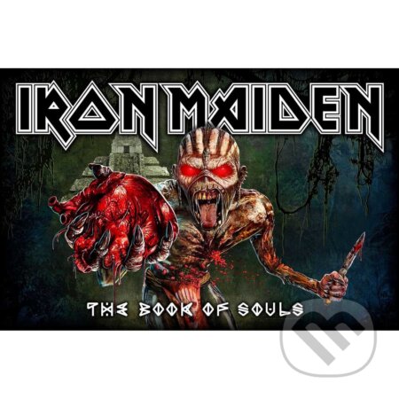 Textilný plagát - vlajka Iron Maiden: Book Of Souls, Iron Maiden, 2021