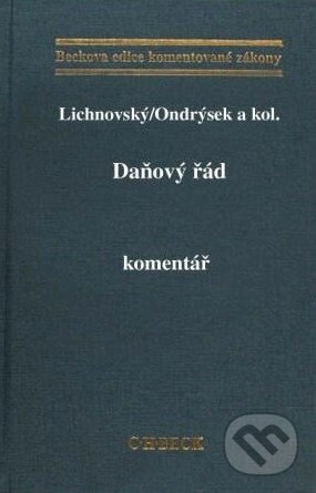 Kniha: Daňový řád (C. H. Beck). C. H. Beck, 2010