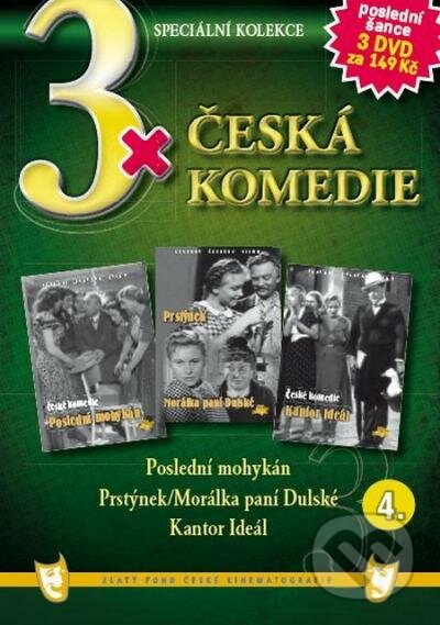 3x Česká komedie IV, Filmexport Home Video, 2021