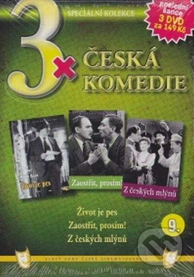 3x Česká komedie IX, Filmexport Home Video, 2021