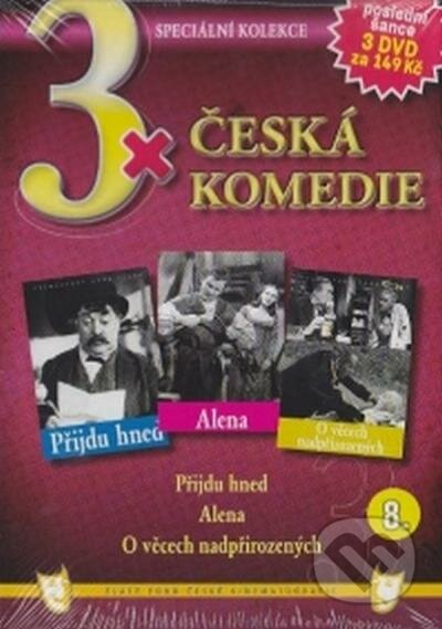 3x Česká komedie VIII, Filmexport Home Video, 2021