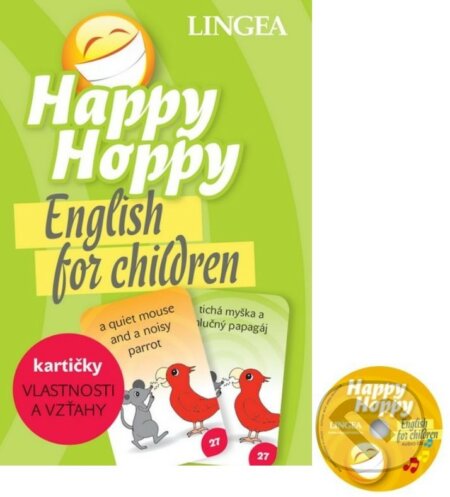 Happy Hoppy kartičky: Vlastnosti a vzťahy + CD (Kolekcia), Lingea