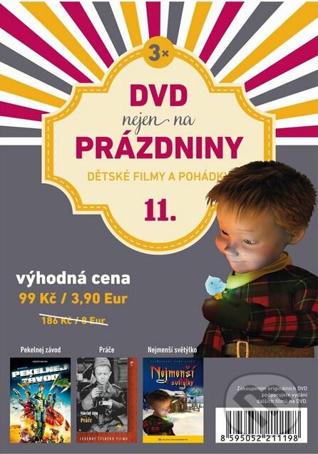 DVD nejen na prázdniny 11: Dětské filmy a pohádky, Filmexport Home Video, 2021